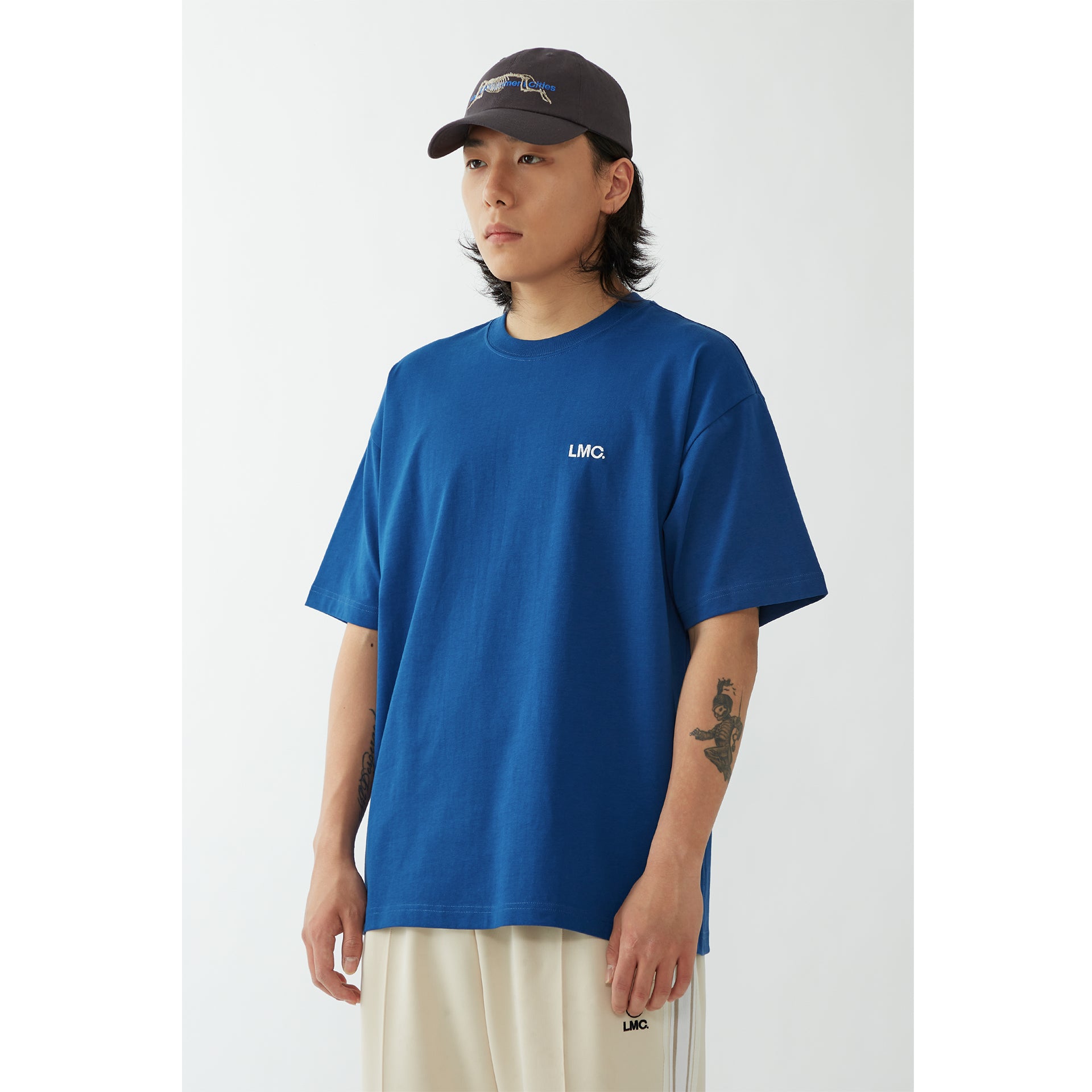 [LMC]  BASIC OG TEE _ BLUE [最終在庫]即出荷