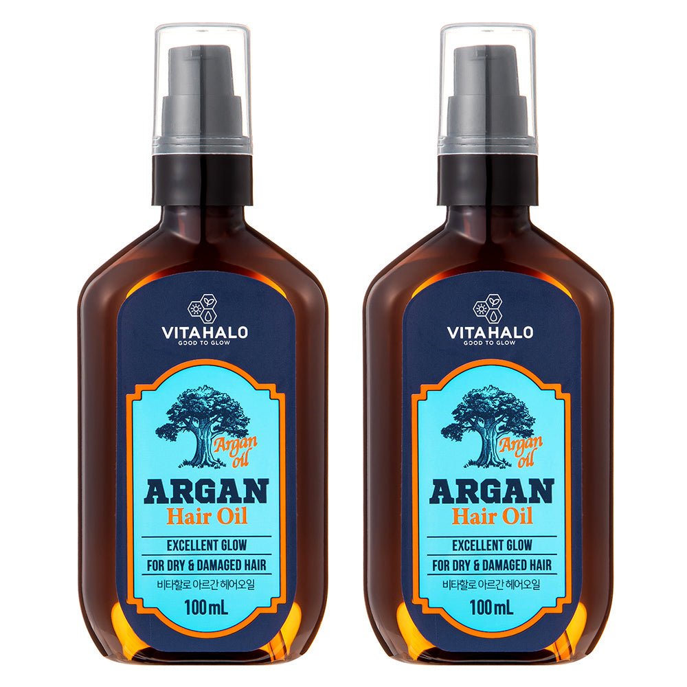 [VITAHALO] HAIR ARGAN Oil (100ml x2ea) 韓国化粧品