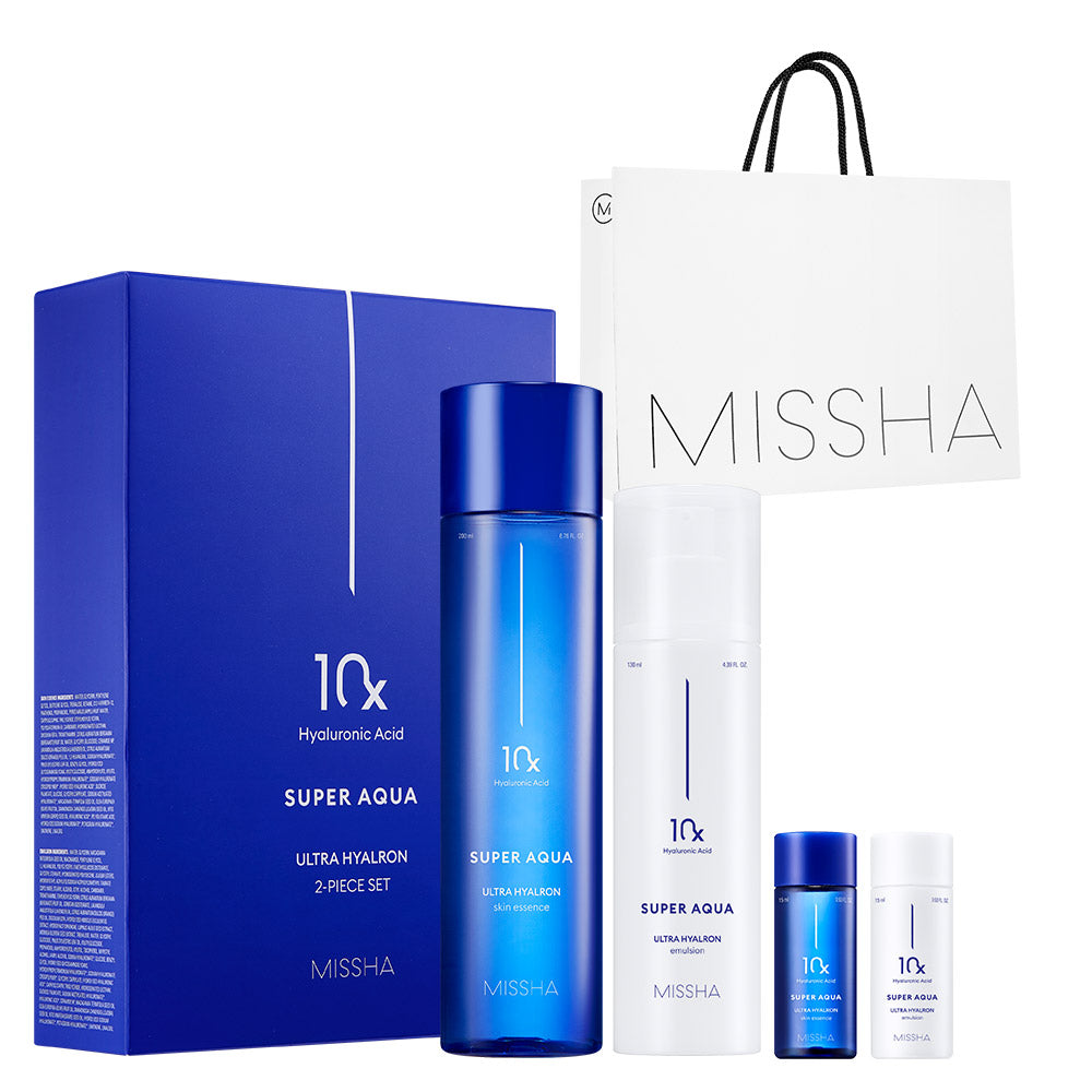 [MISSHA] SUPER AQUA ULTRA HYALRON Skincare Set  / 韓国化粧品