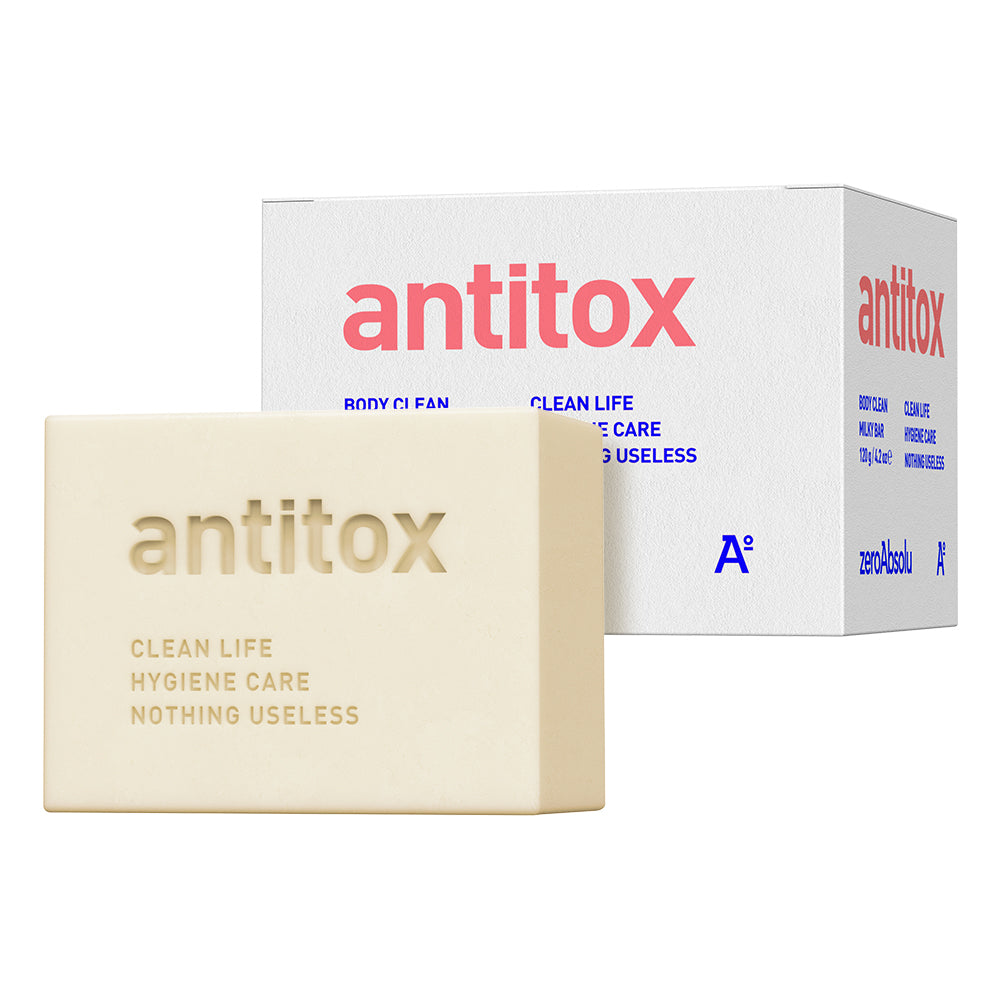 [antitox] antitox BODY CLEAN MILKY BAR 94g x1個