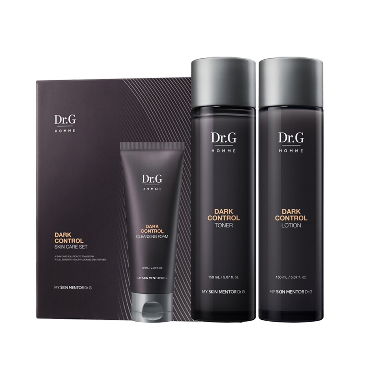 [Dr.G] DARK CONTROL SKIN CARE SET / 韓国 男性化粧品