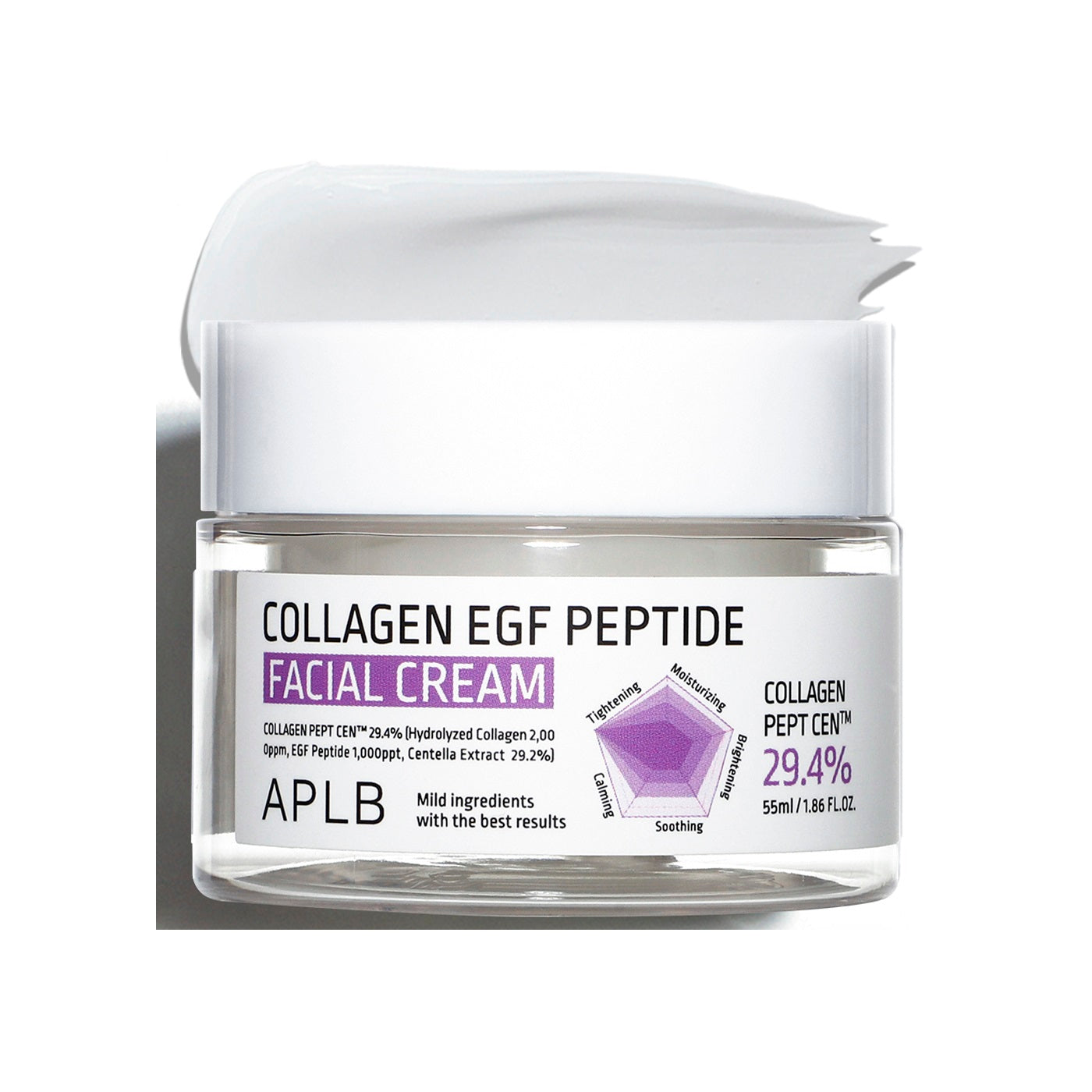 [APLB] COLLAGEN EGF PEPTIDE FACIAL CREAM 55ml /韓国化粧品