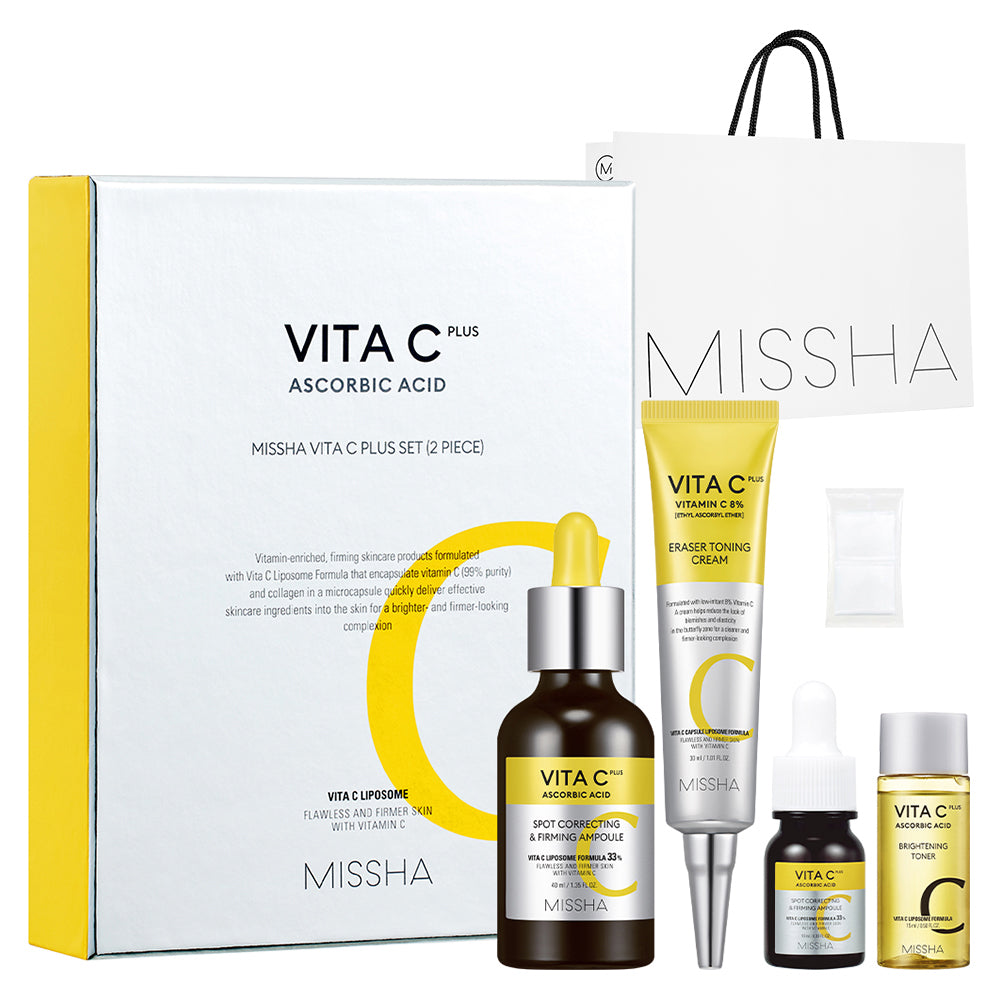 [MISSHA] VITA C PLUS ASCORBIC ACID Skincare Set  / 韓国化粧品