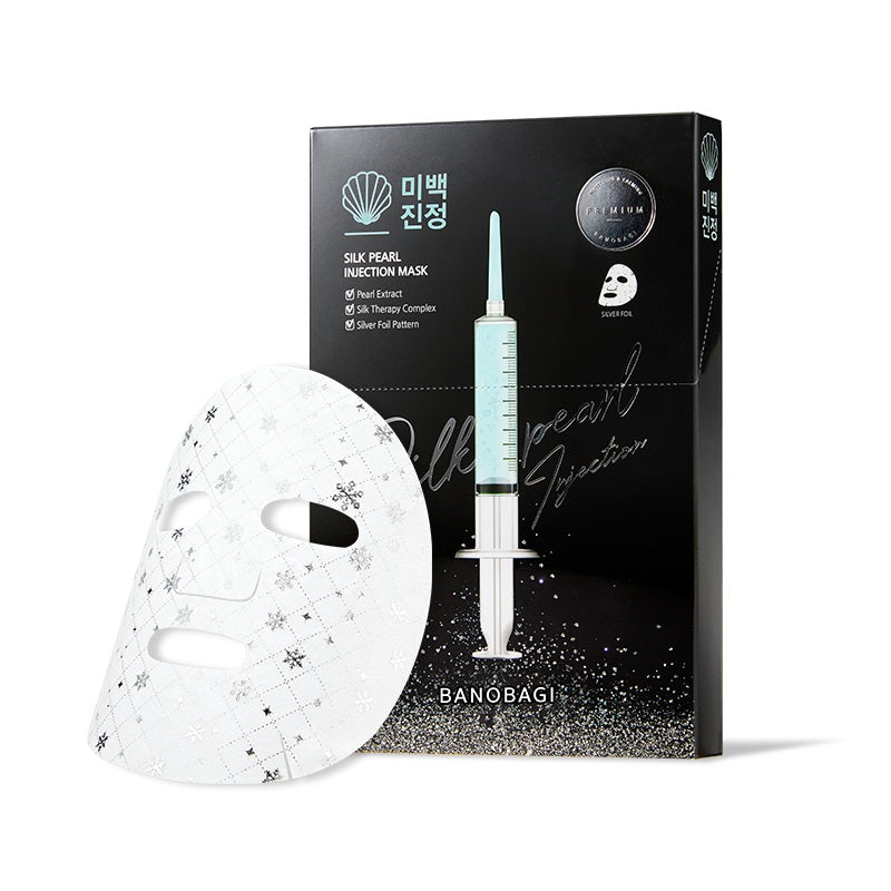 [BANOBAGI] SILK PEARL INJECTION Mask Pack 30g (5個×1set) 韓国化粧品