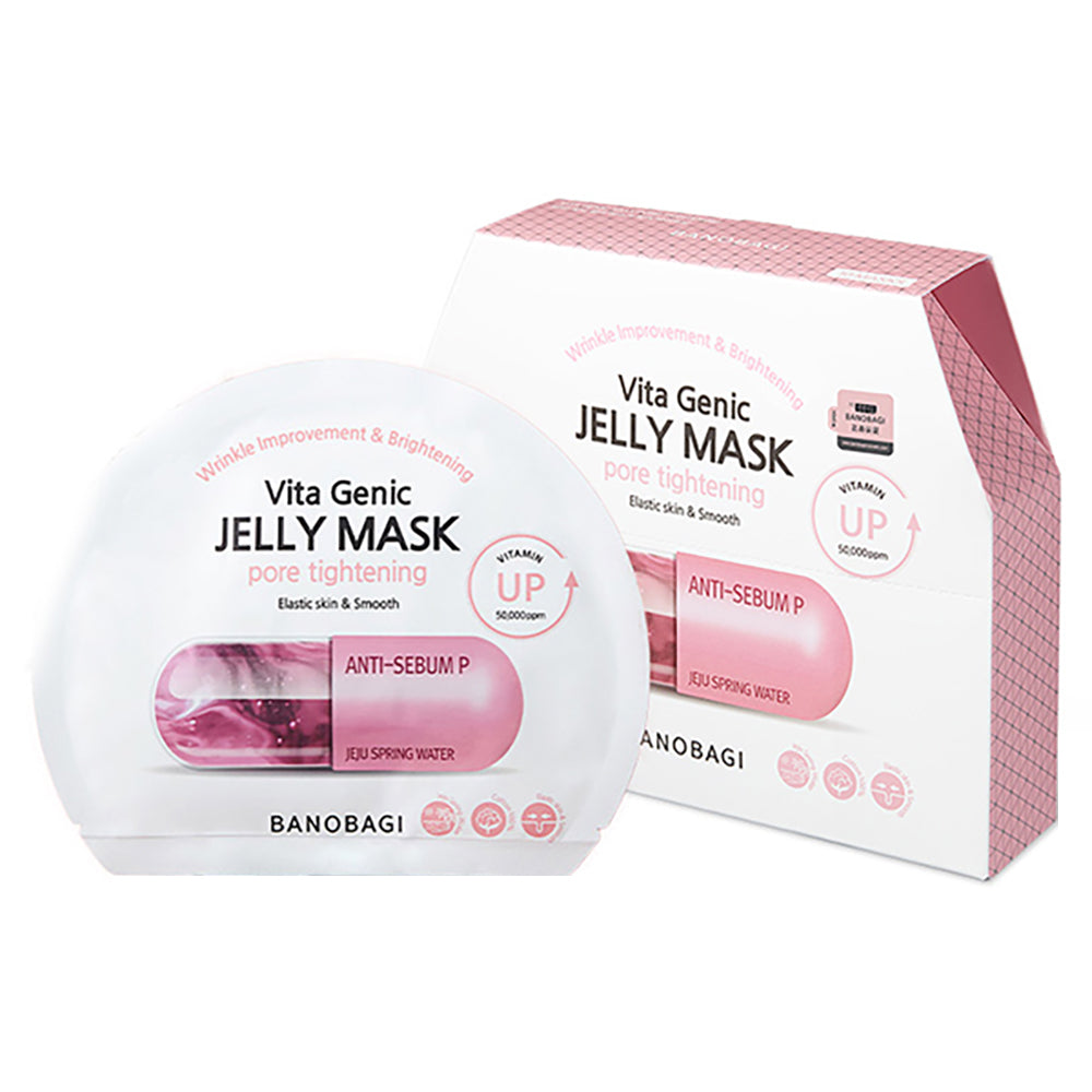 [BANOBAGI] Vita Genic JELLY pore tightening Mask Pack 30g (10個×1set) 韓国化粧品