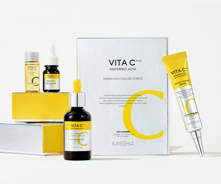 [MISSHA] VITA C PLUS ASCORBIC ACID Skincare Set  / 韓国化粧品