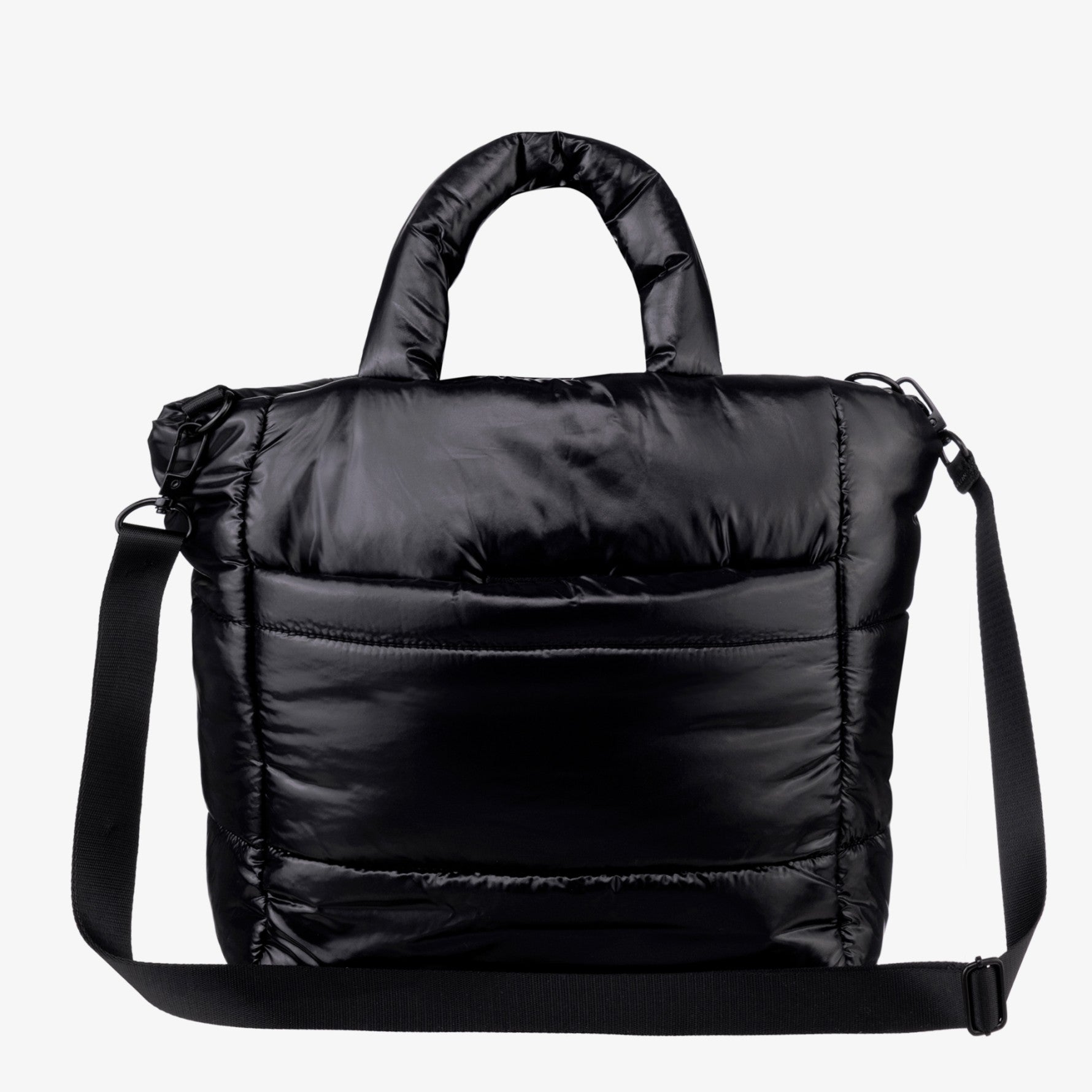 [THE NORTH FACE] PLUMPY TOTE BAG L _ BLACK (NN2PQ60J) 新学期