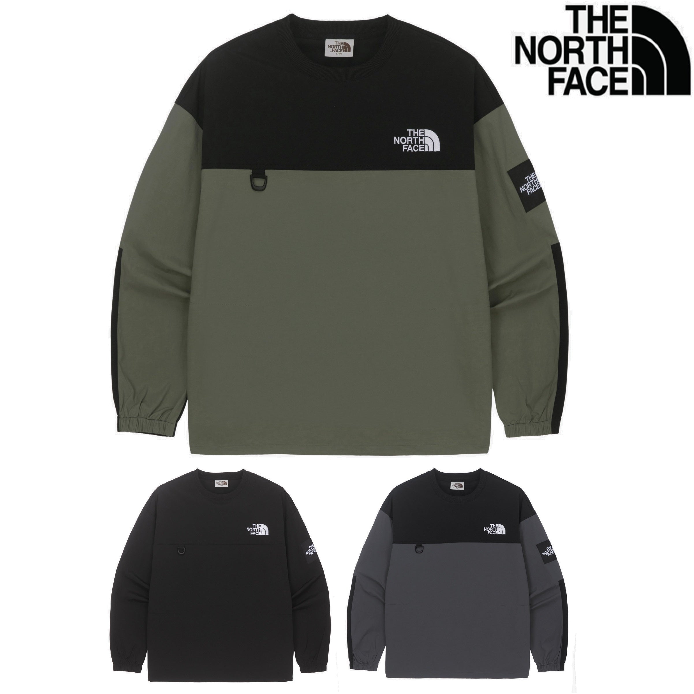 [THE NORTH FACE] ALBANY CREWNECK_ 3色 (NM5MQ52)