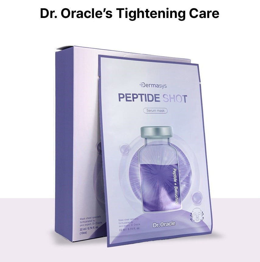 [Dr.Oracle] Dermasys PEPTIDE SHOT SERUM Mask Pack 22ml (10個×1set) 韓国化粧品