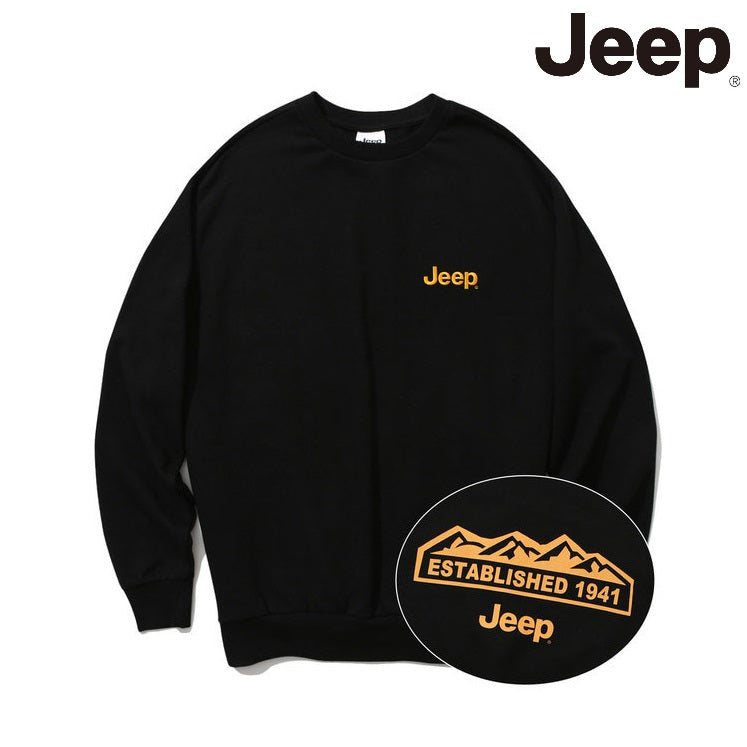 [Jeep] M-Logo Sweat (GL5TSU841BK)[最終在庫]即出荷