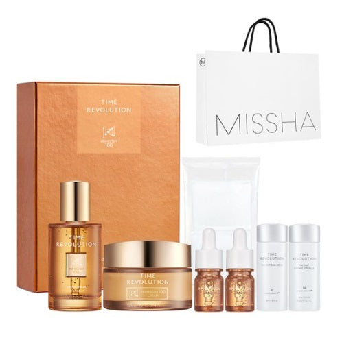 [MISSHA] TIME REVOLUTION PRIMESTEM100 SPECIAL Skincare Set  / 韓国化粧品