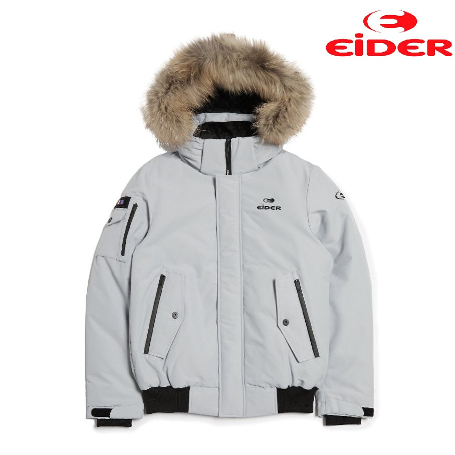 [EIDER] STOOKY UNI down jacket_Cool Gray [最終在庫] 即出荷