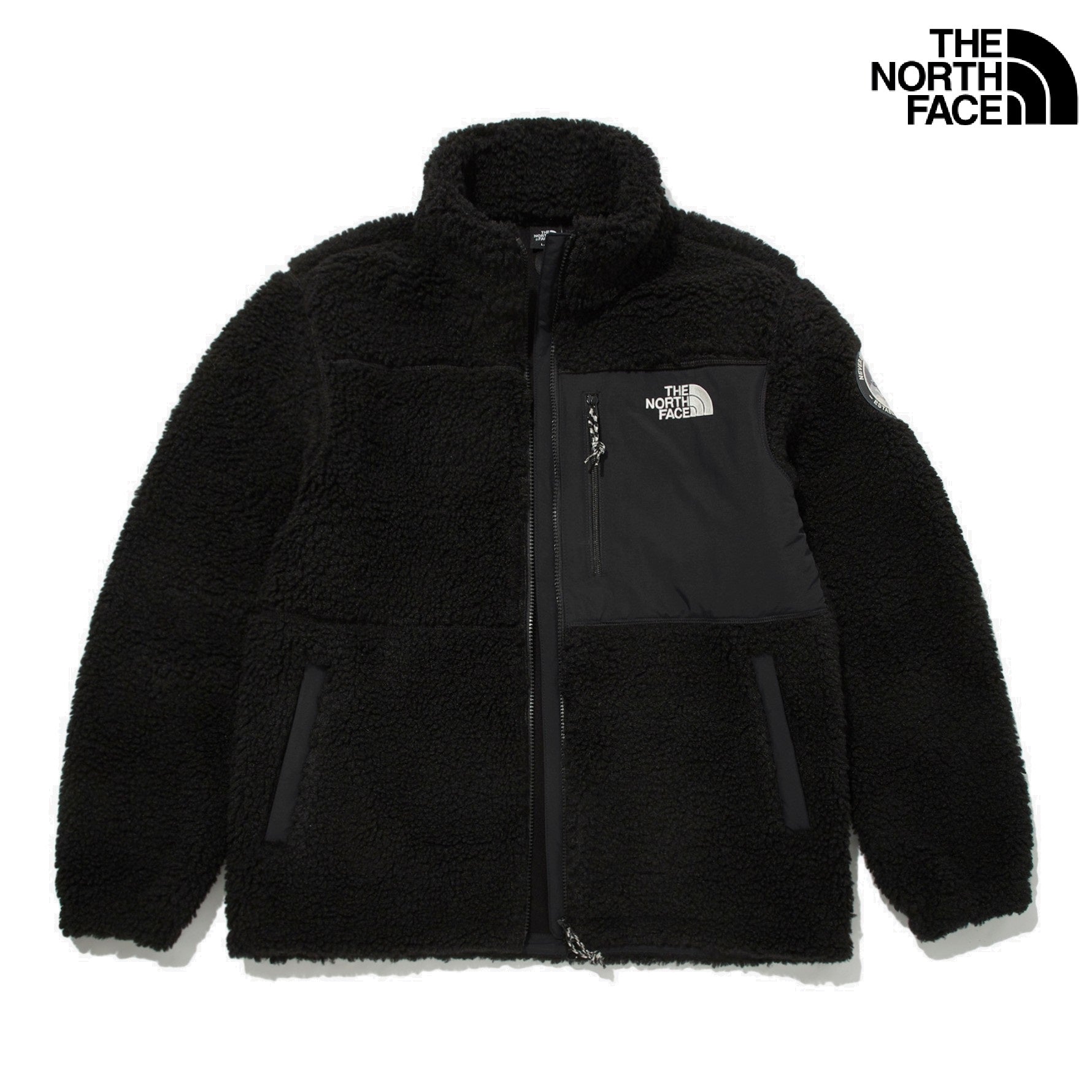 [The North Face] PLAY GREEN FLEECE JACKET _BLACK [最終在庫]即出荷