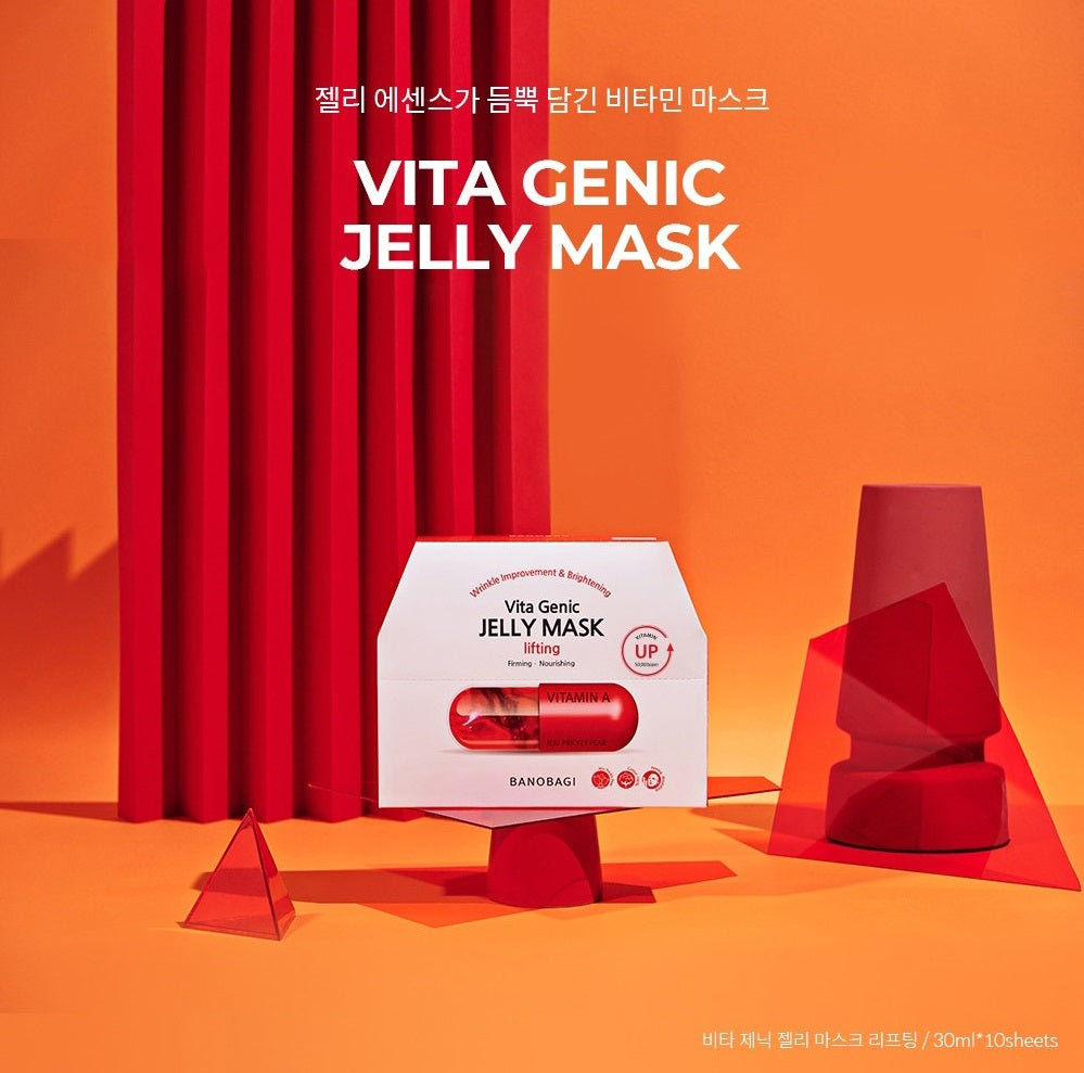 [BANOBAGI] Vita Genic JELLY Lifting Mask Pack 30g (10個×1set) 韓国化粧品