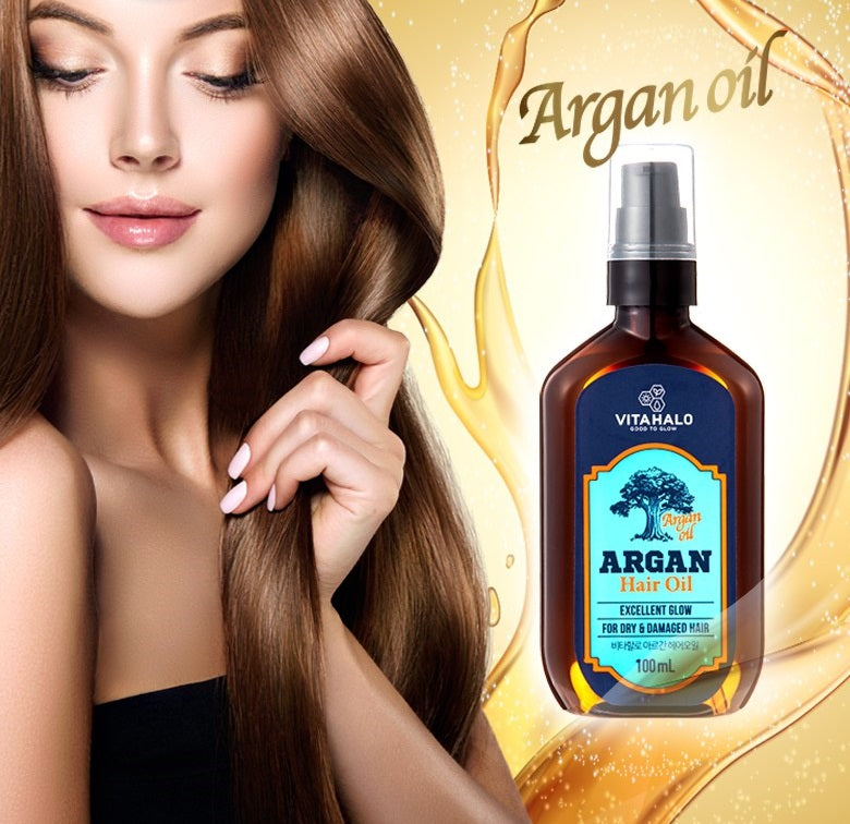 [VITAHALO] HAIR ARGAN Oil (100ml x2ea) 韓国化粧品