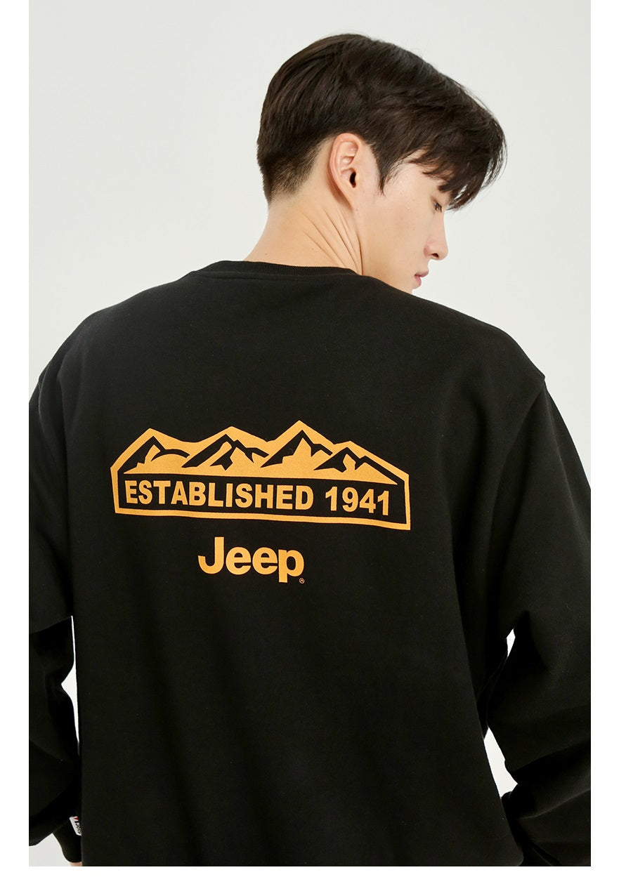 [Jeep] M-Logo Sweat (GL5TSU841BK)[最終在庫]即出荷