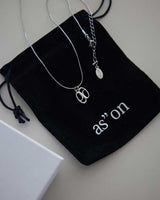 [as on] NEW LOGO NECKLACE 新商品 - コクモト KOCUMOTO