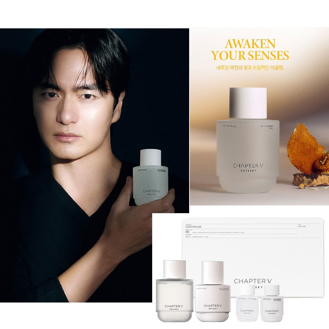 [ODYSSEY] CHAPTER V LIGHT HOUSE Skin Care Special Set / 韓国 男性化粧品