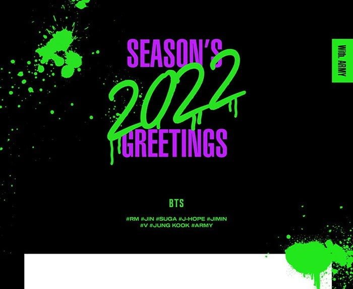 【韓国予約] BTS 2022年SEASONS GREETINGS公式グッズ韓国版 - コクモト KOCUMOTO