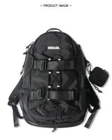 [BUBILIAN] Canyon Backpack_Black (+mini bag) 新学期 韓国人気 学生バッグ STRAP,KEY HOLDER - コクモト KOCUMOTO