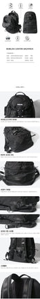 [BUBILIAN] Canyon Backpack_Black (+mini bag) 新学期 韓国人気 学生バッグ STRAP,KEY HOLDER - コクモト KOCUMOTO