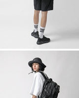 [BUBILIAN] Deluxe Backpack_Black 37L (+ mini bag) 新学期 韓国人気 学生バッグ STRAP,KEY HOLDER - コクモト KOCUMOTO