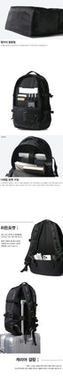 [BUBILIAN] Diana Backpack_Black 34L 新学期 韓国人気 学生バッグ STRAP,KEY HOLDER - コクモト KOCUMOTO