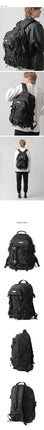 [BUBILIAN] Luxury Backpack_Black 31L 新学期 韓国人気 学生バッグ STRAP,KEY HOLDER - コクモト KOCUMOTO