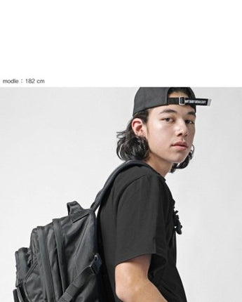 [BUBILIAN] Luxury Backpack_Black 31L 新学期 韓国人気 学生バッグ STRAP,KEY HOLDER - コクモト KOCUMOTO