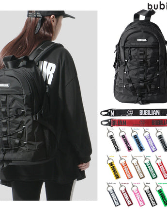 [BUBILIAN] Rabbit Bcakpack_Black 39L 新学期 韓国人気 学生バッグ STRAP,KEY HOLDER - コクモト KOCUMOTO