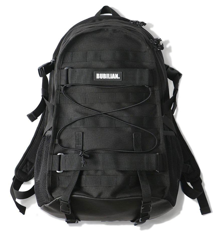 [BUBILIAN] Snowy backpack_Black 28.5L 新学期 韓国人気 学生バッグ KEY HOLDER - コクモト KOCUMOTO