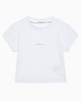 【CALVIN KLEIN】【一葉着用】ホワイトモノグラムベビーTシャツ - コクモト KOCUMOTO