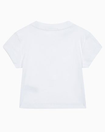 【CALVIN KLEIN】【一葉着用】ホワイトモノグラムベビーTシャツ - コクモト KOCUMOTO