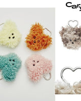 [CARLYN] Fluffy Keyring _ 5colors 韓国人気 贈り物 - コクモト KOCUMOTO