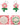 [CARLYN] X FreshiPlush Flower Keyring _ 6colors 韓国人気 贈り物 - コクモト KOCUMOTO