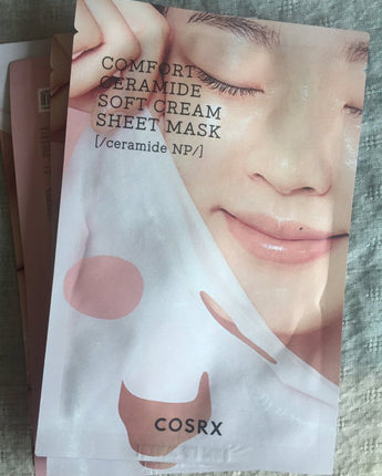 [COSRX] BALANCIUM COMFORT CERAMIDE SHOT CREAM MASK PACK (26ml x 5P) 韓国化粧品 - コクモト KOCUMOTO