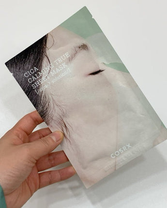 [COSRX] PURE FIT CICA CALMING TRUE SHEET MASK PACK (21ml x 5P) 韓国化粧品 - コクモト KOCUMOTO