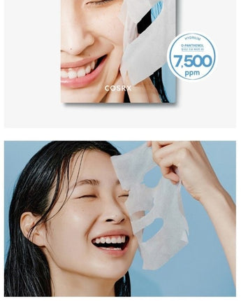 [COSRX] TRIPLE HYALURONIC WATER WAVE SHEET MASK PACK (20ml x 4P) 韓国化粧品 - コクモト KOCUMOTO