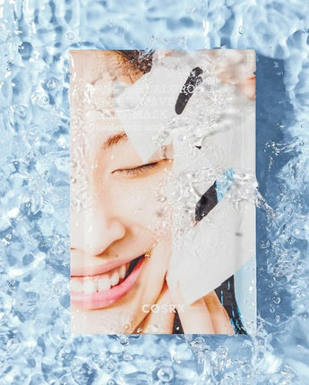 [COSRX] TRIPLE HYALURONIC WATER WAVE SHEET MASK PACK (20ml x 4P) 韓国化粧品 - コクモト KOCUMOTO