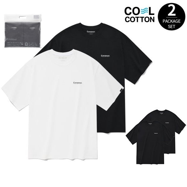 [COVERNAT] COOL COTTON 2-PACK T-SHIRT 3種 新商品 カップルアイテム 夏ファッション - コクモト KOCUMOTO