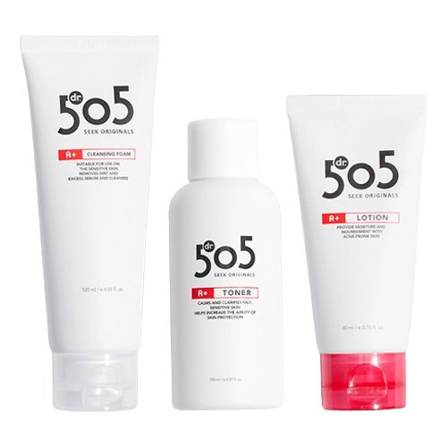 [dr.505] A+ 3 Step Solution Set / 韓国化粧品 にきび肌 - コクモト KOCUMOTO