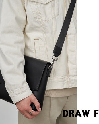 【DRAW FIT】SLANT MESSENGER CROSS BAG - コクモト KOCUMOTO