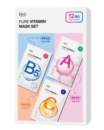 [Dr.G] PURE VITAMIN MASK PACK SET 23g (A.B5.C 12個 x 1set) 韓国化粧品 - コクモト KOCUMOTO