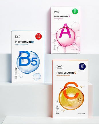 [Dr.G] PURE VITAMIN MASK PACK SET 23g (A.B5.C 12個 x 1set) 韓国化粧品 - コクモト KOCUMOTO