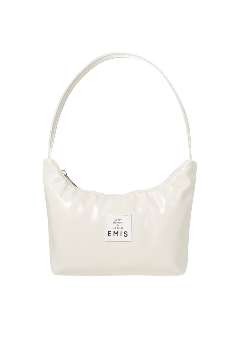 【emis】ENAMEL HOBO BAG-IVORY - コクモト KOCUMOTO