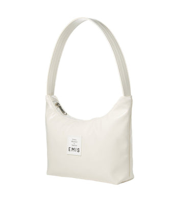 【emis】ENAMEL HOBO BAG-IVORY - コクモト KOCUMOTO