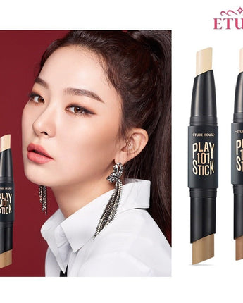 [ETUDE] Play 101 Stick Contour Duo multi stick 6g 2色 韓国化粧品 メイクアップ アイドル - コクモト KOCUMOTO