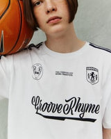 [GROOVE RHYME] C100 18′S Single-Champion Short Sleeve T-Shirt (Regular Fit) 2色 - コクモト KOCUMOTO