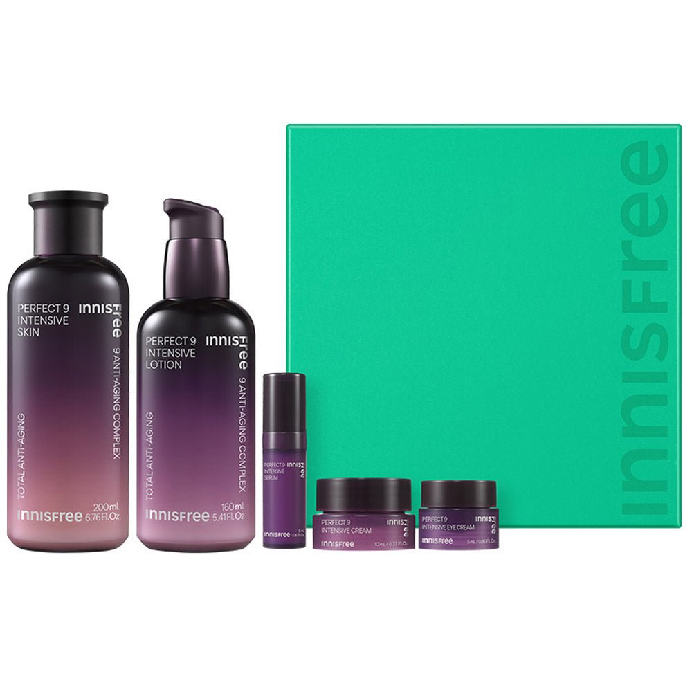 [innisfree] PERFECT 9 INTENSIVE SKINCARE SET / 韓国化粧品 - コクモト KOCUMOTO