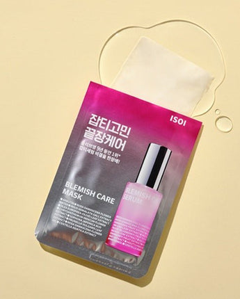 [ISOI] BLEMISH CARE MASK pack (20ml x 6p) 韓国化粧品 - コクモト KOCUMOTO